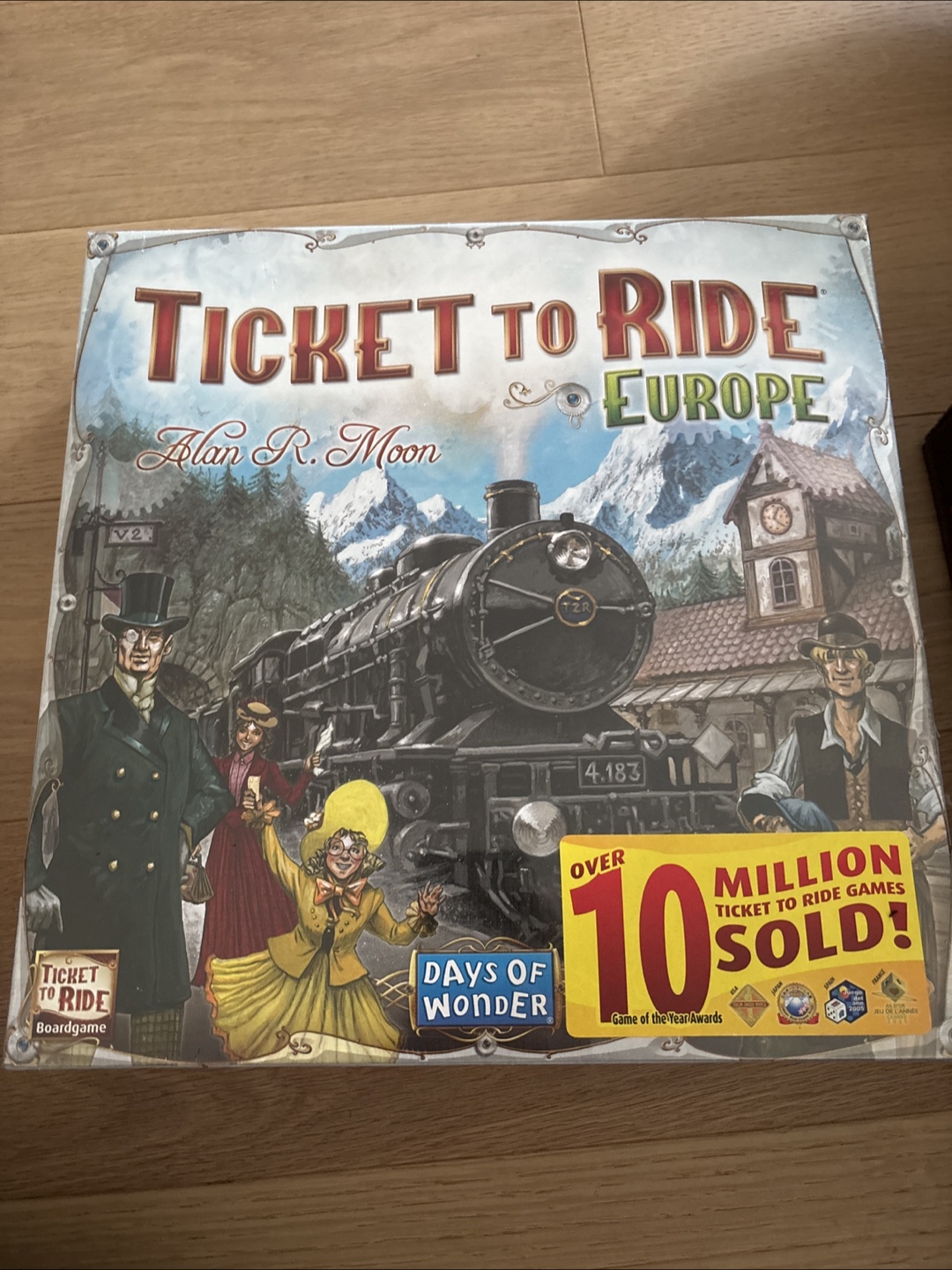 Ticket To Ride Europe Board Game UNOPENED!