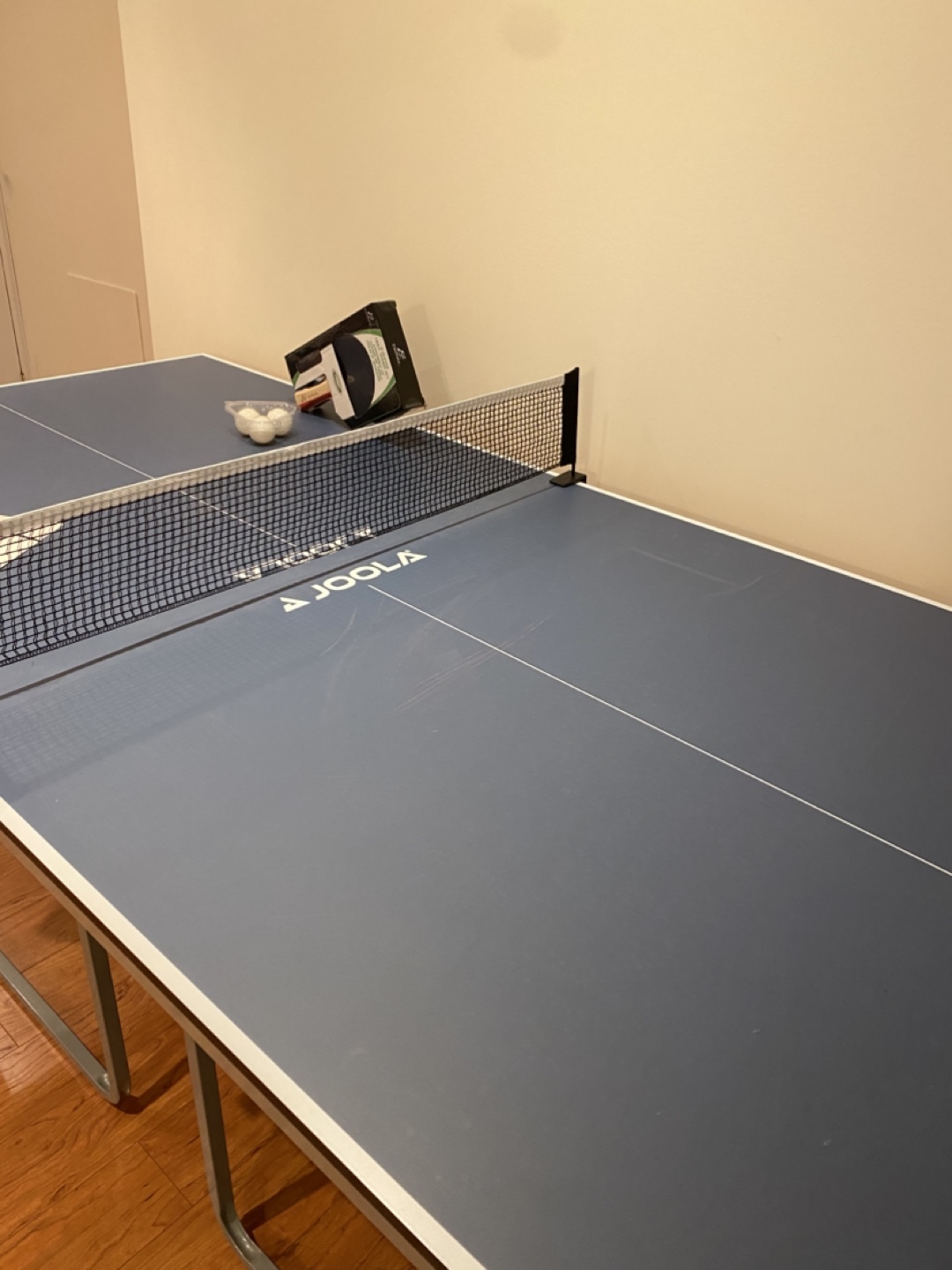 Joola Midsize Table Tennis Table with Paddles and Balls - photo 3