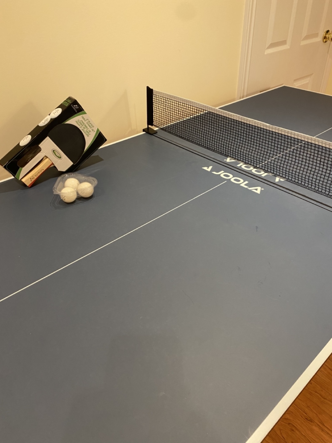 Joola Midsize Table Tennis Table with Paddles and Balls - photo 2