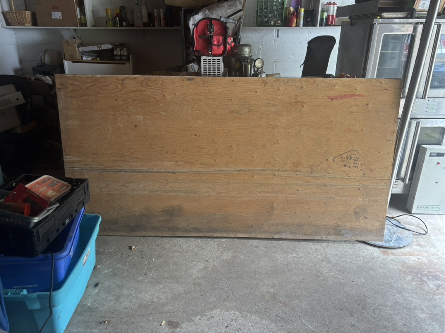 5/8 sheet of plywood