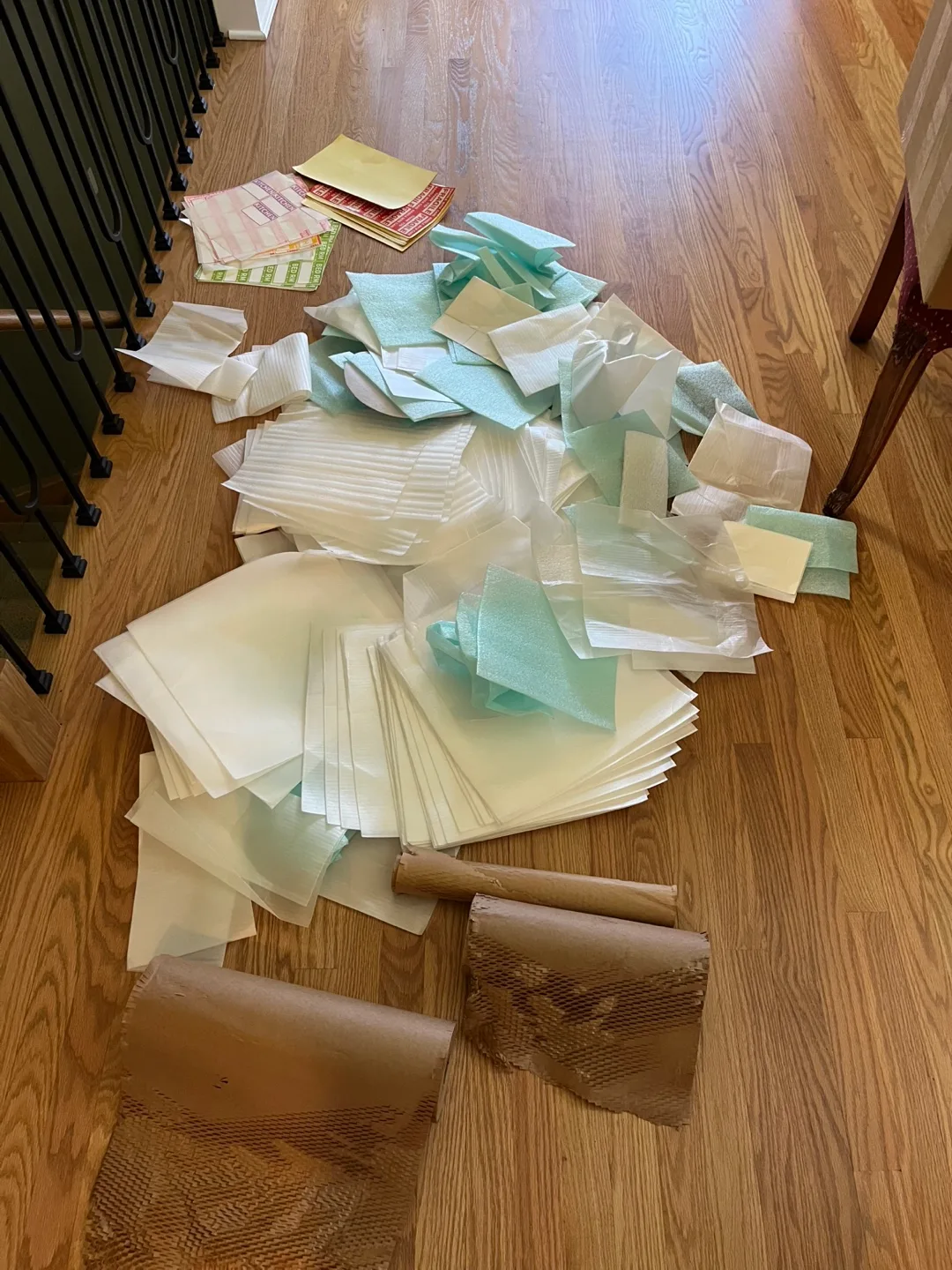 Unused packing material image indicator(5)