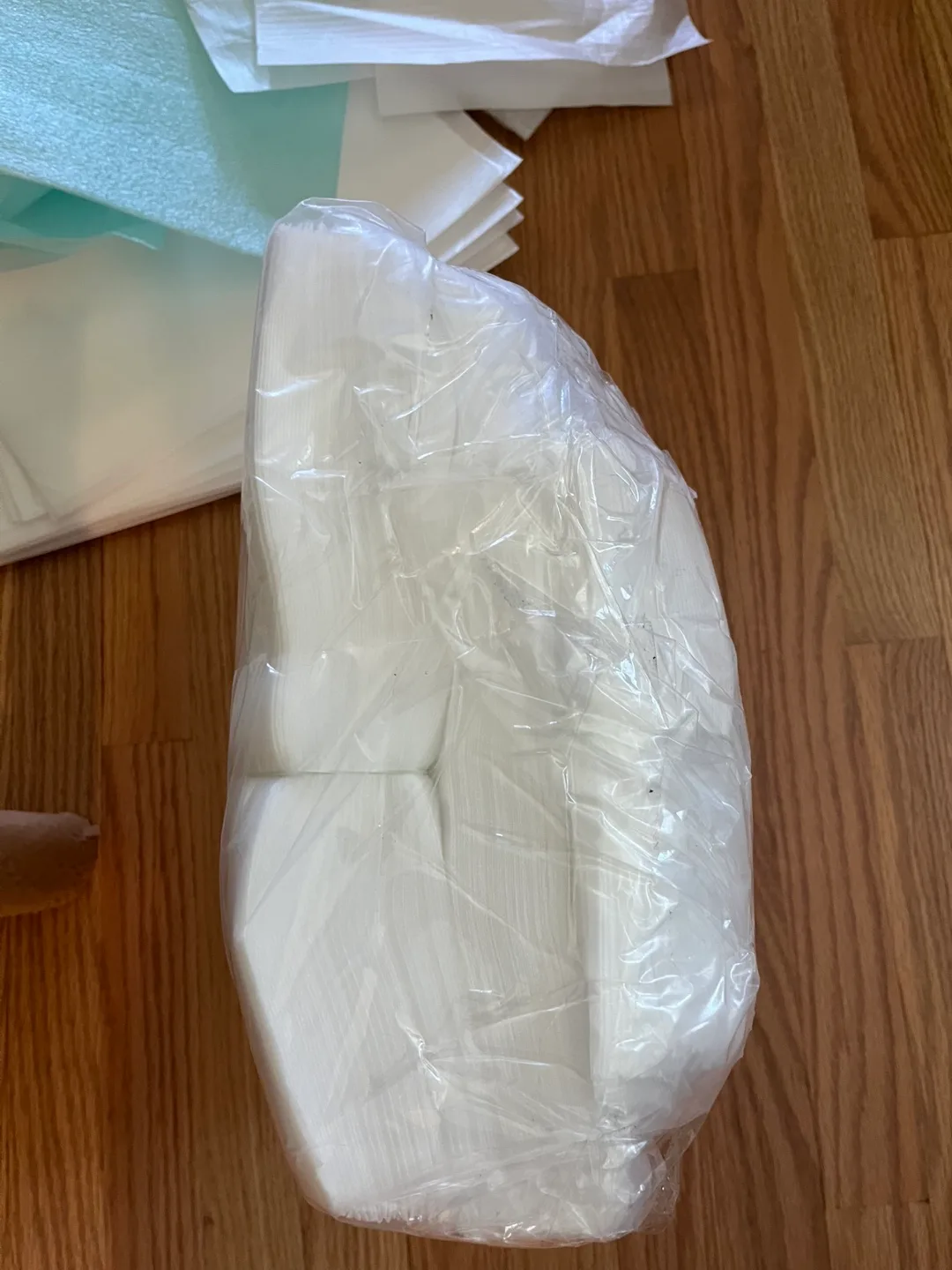 Unused packing material image indicator(3)