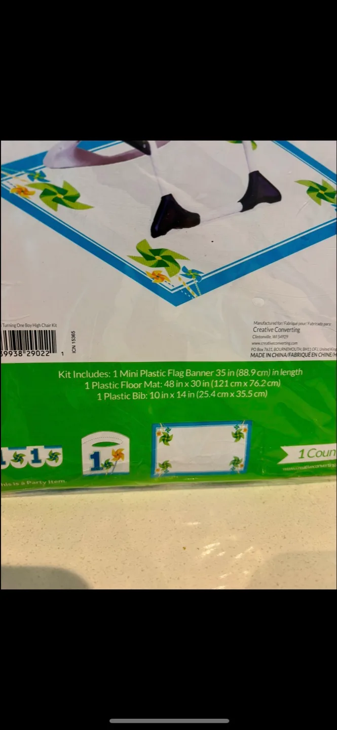 1st Birthday High Chair Kit image indicator(2)