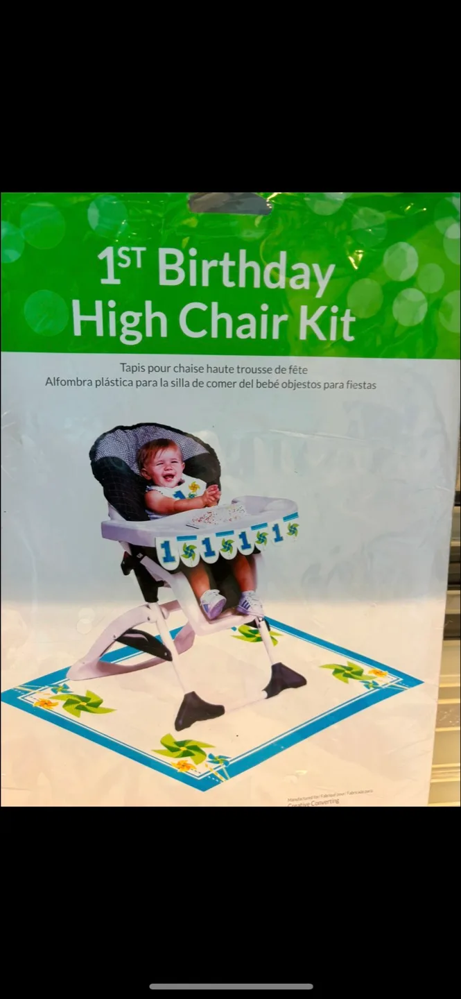 1st Birthday High Chair Kit image indicator(3)
