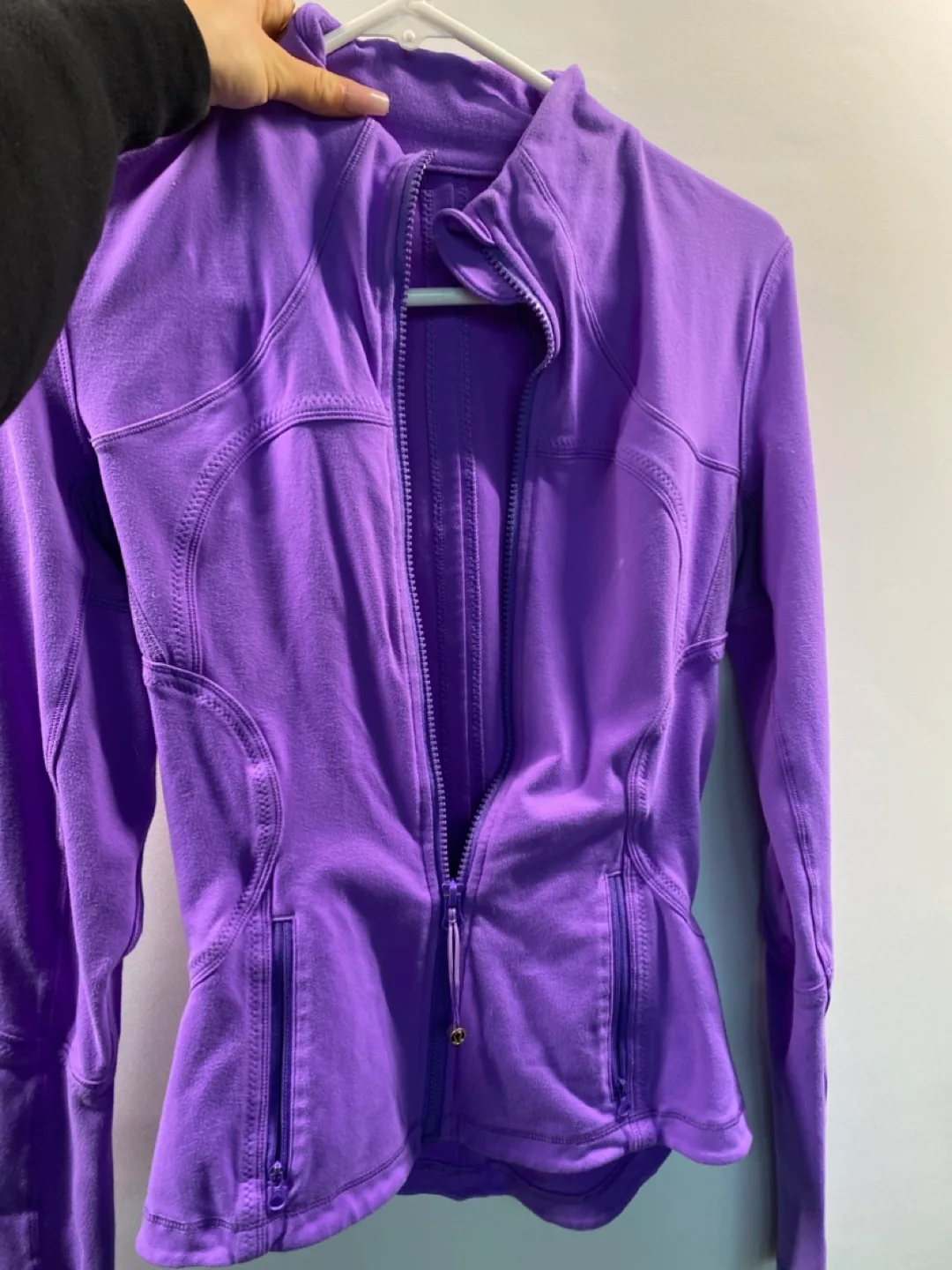 Lululemon Purple Zip-Up Jacket thumbnail