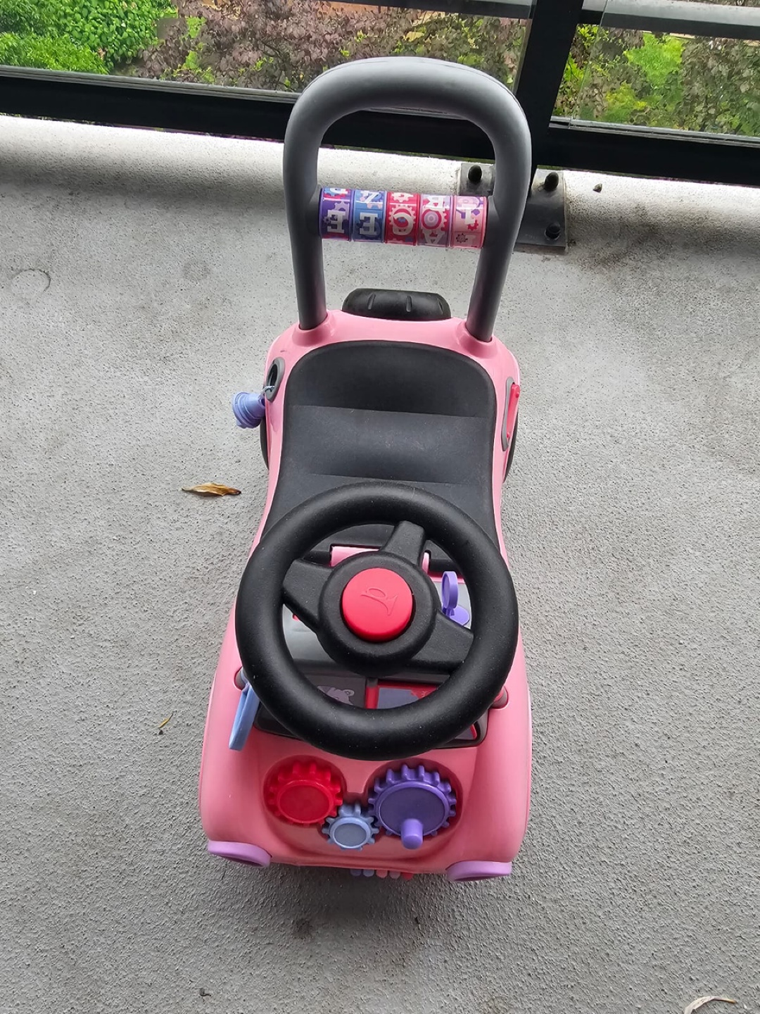 Pink Ride-On Toy Car
