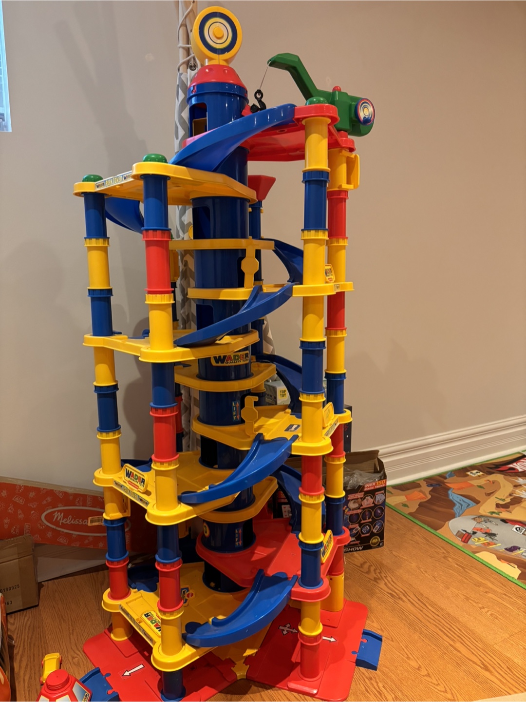 Wader Park Tower Car Playset
