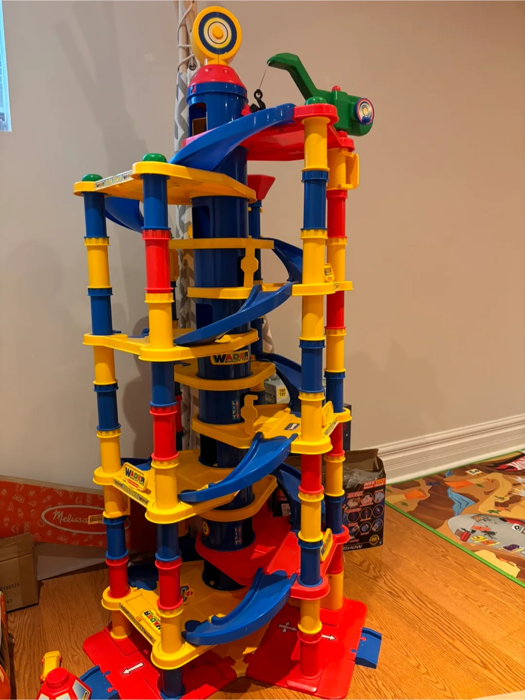 Wader Park Tower Car Playset