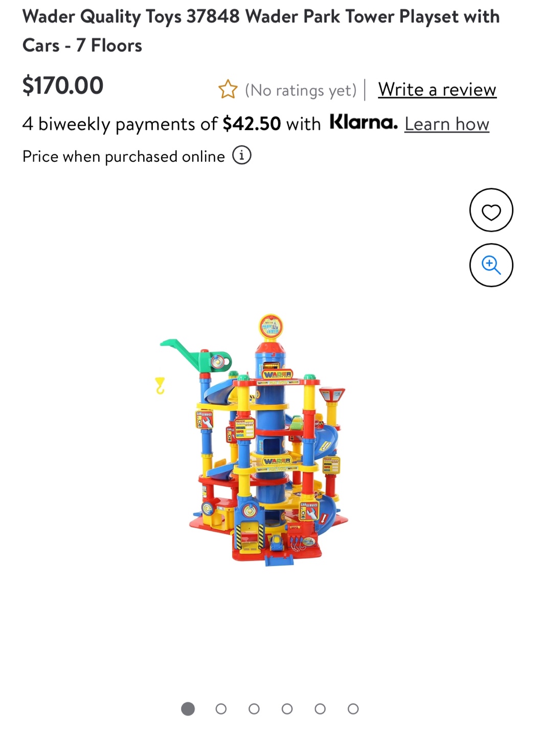Wader Park Tower Car Playset - photo 4