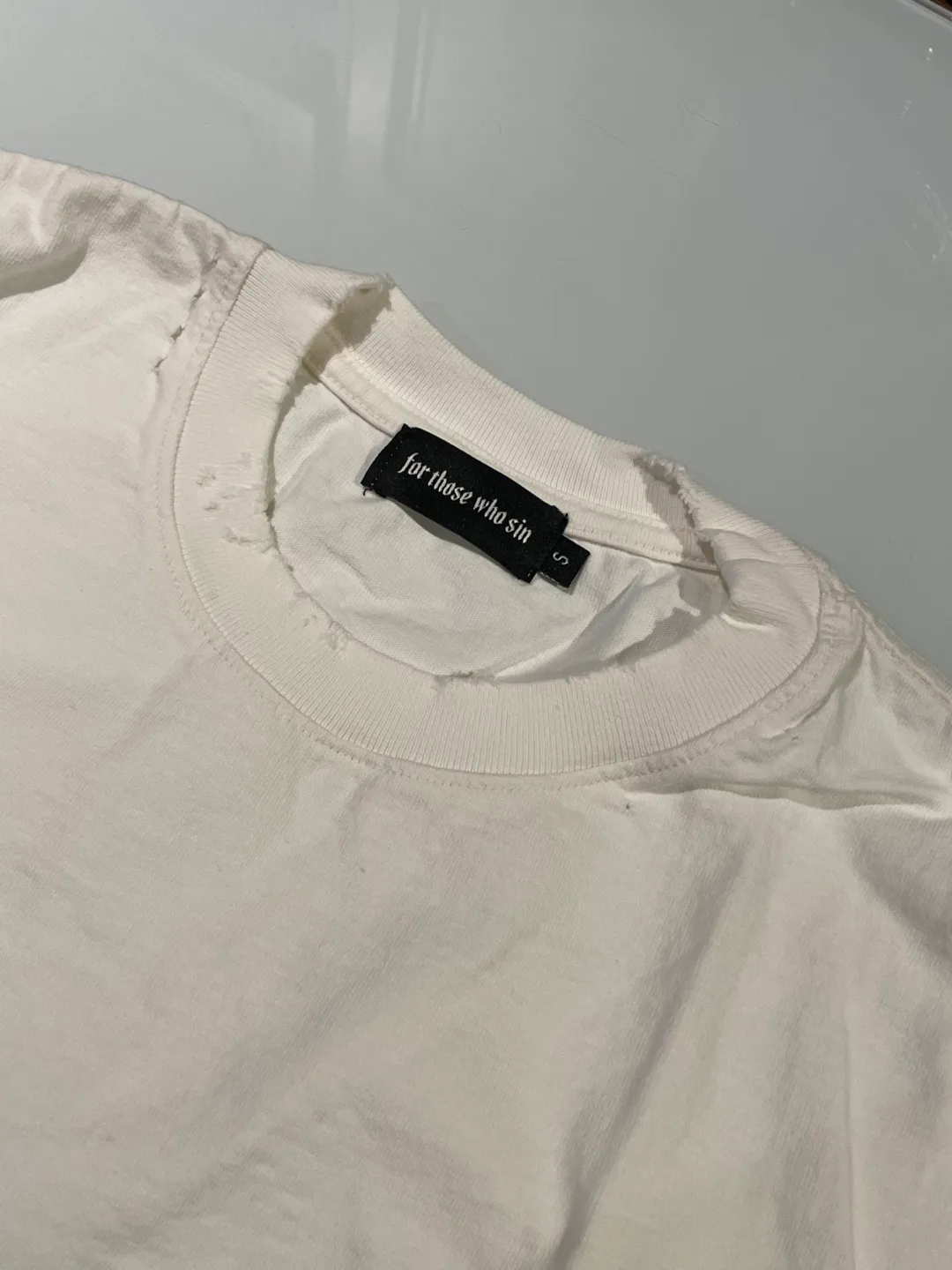 *NEW* For Those Who Sin white T-Shirt image indicator(7)