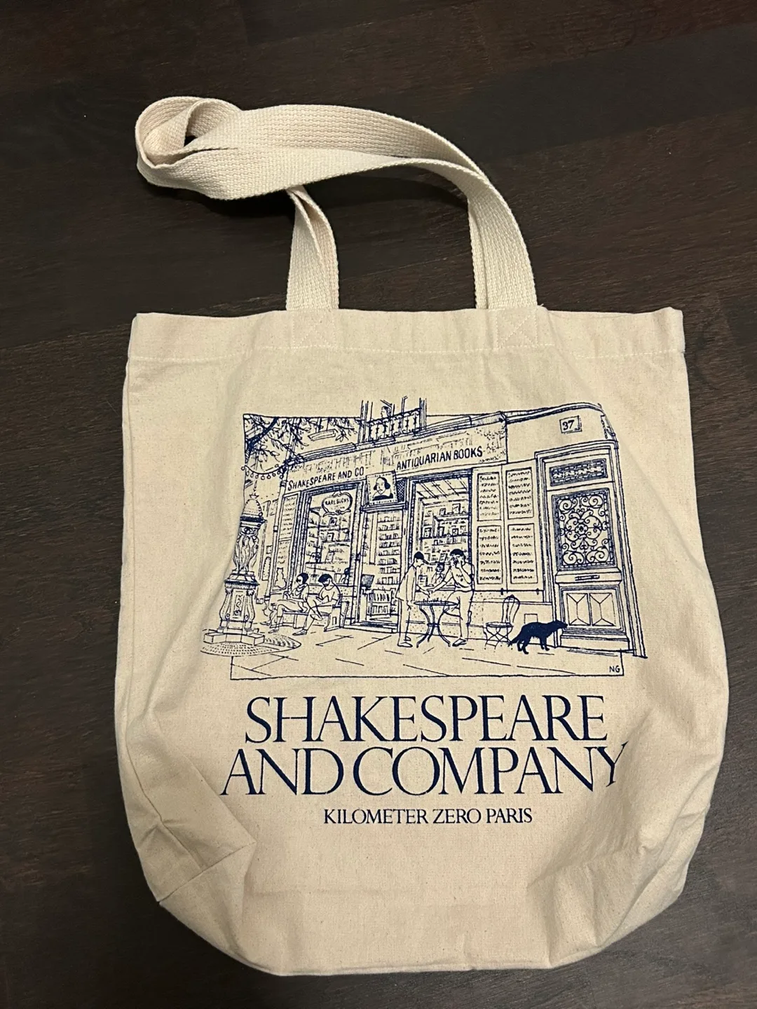 Shakespeare and Company Tote Bag thumbnail