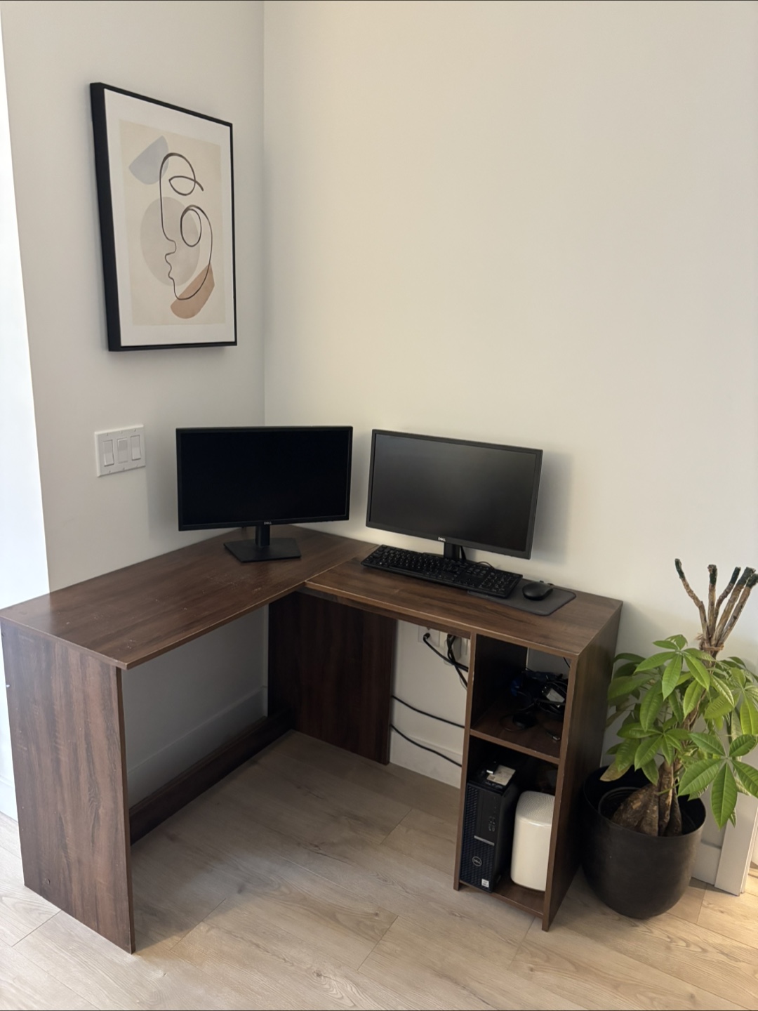 L-Shaped Computer Desk FREE - photo 2