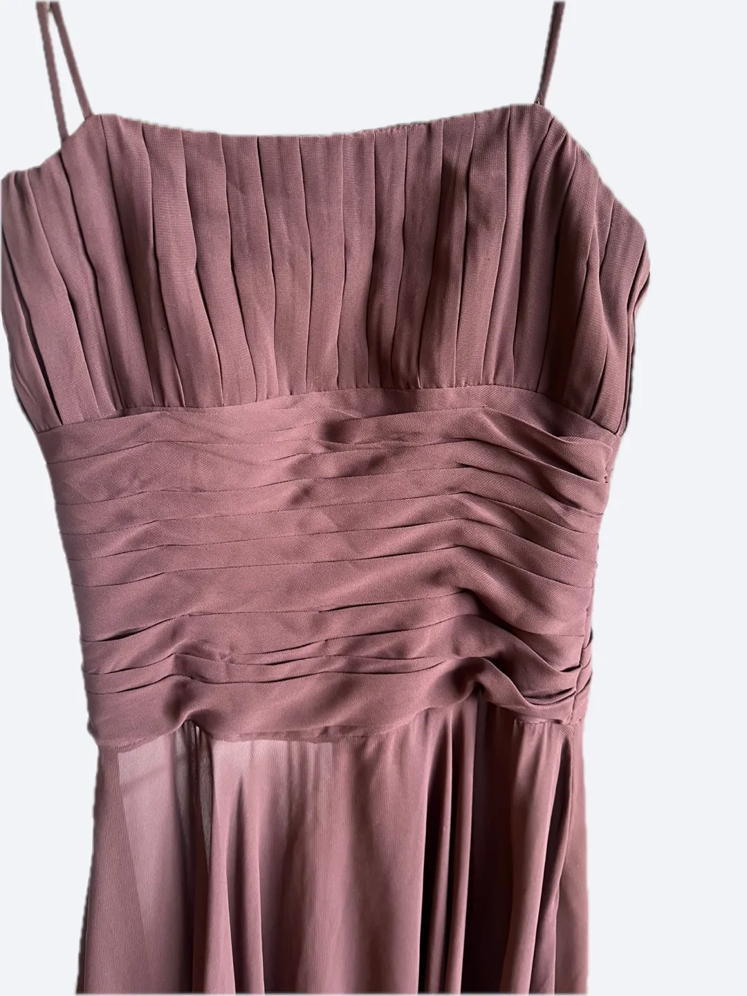 Brown Pleated Dress image indicator(2)