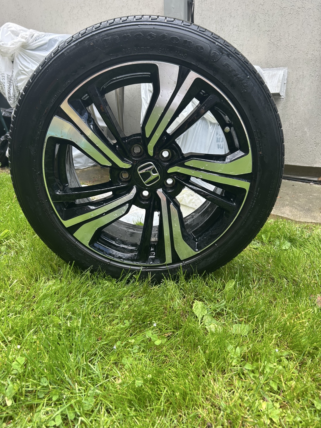 4 Honda Civic 17” Rims with Tires  - Great condition