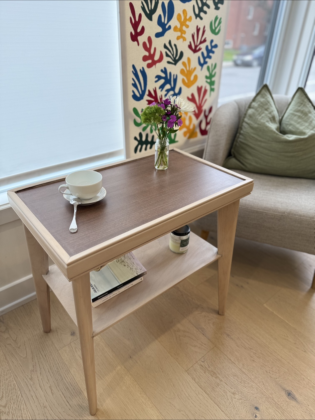 Wooden Side Table - photo 5