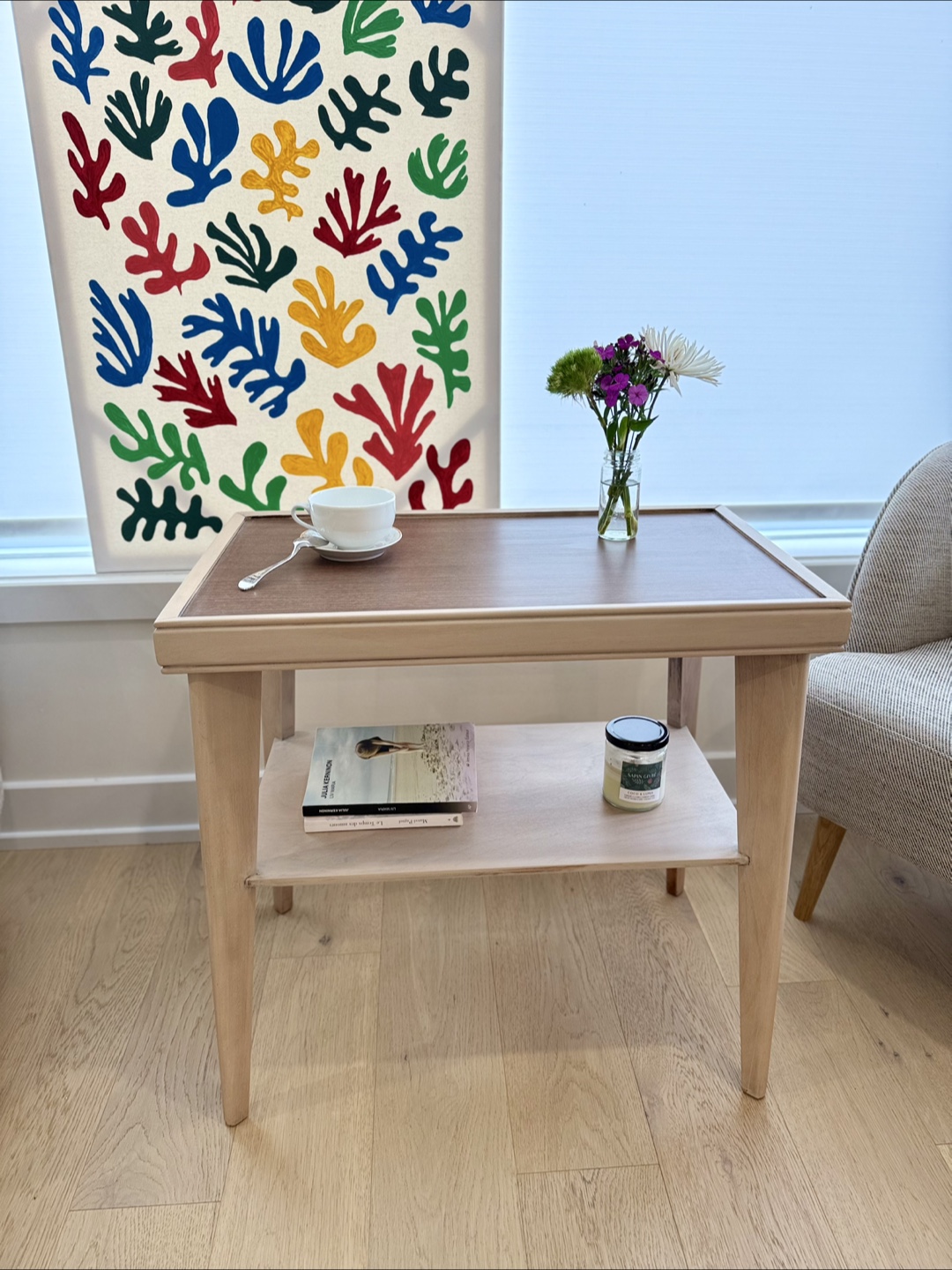 Wooden Side Table - photo 4