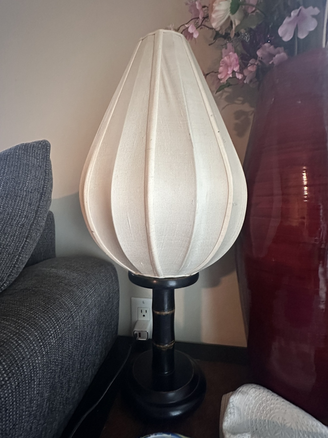 Antique Floor Lamp and Table Lamp - photo 2