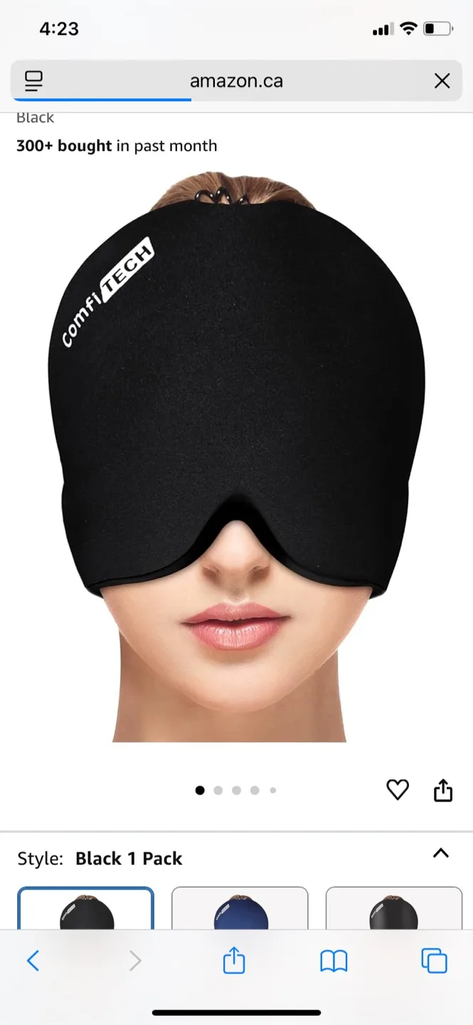 Comfitech Cold Compression Headache Relied Hat image indicator(3)