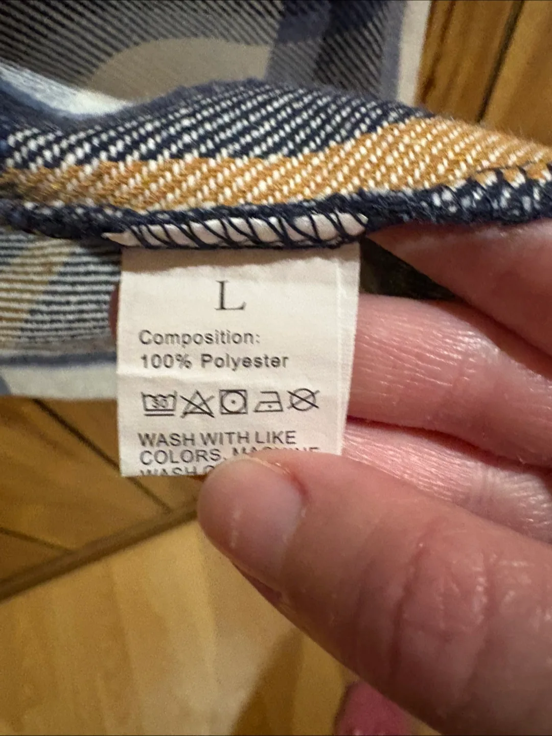 Plaid jacket (Never worn) (Large)(Women’s) image indicator(2)