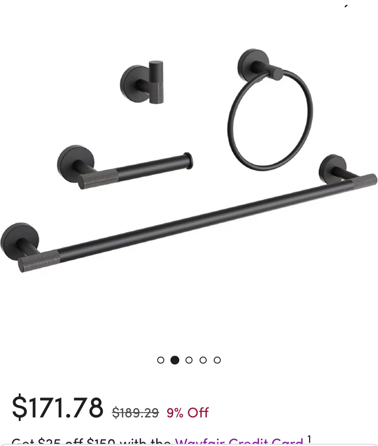 Bathroom Hardware Set - photo 2