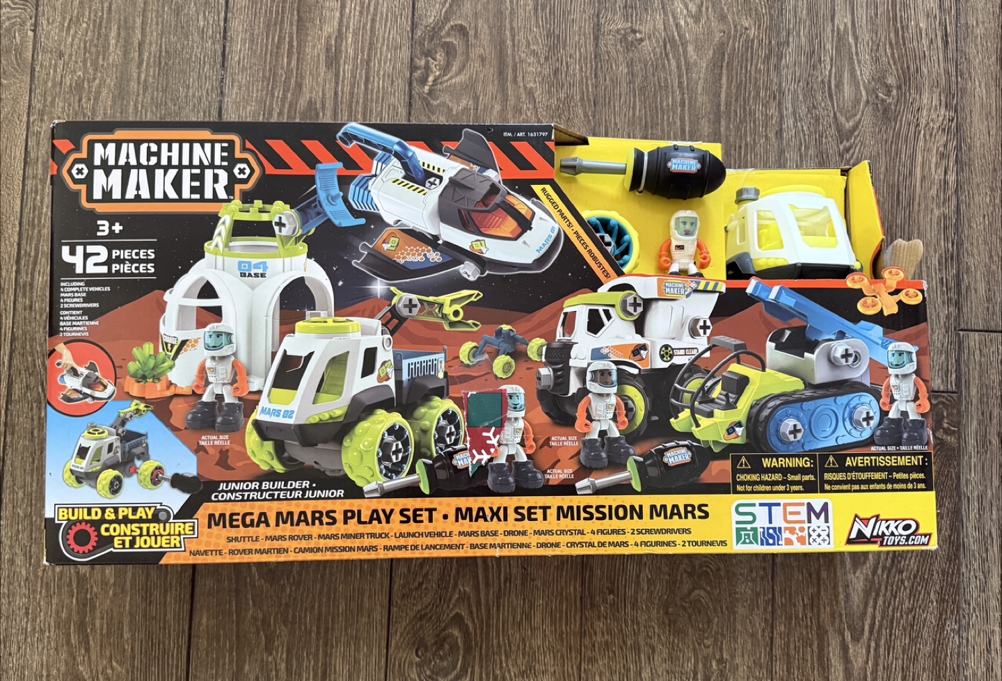 Machine Maker STEM Mega Mars Play Set