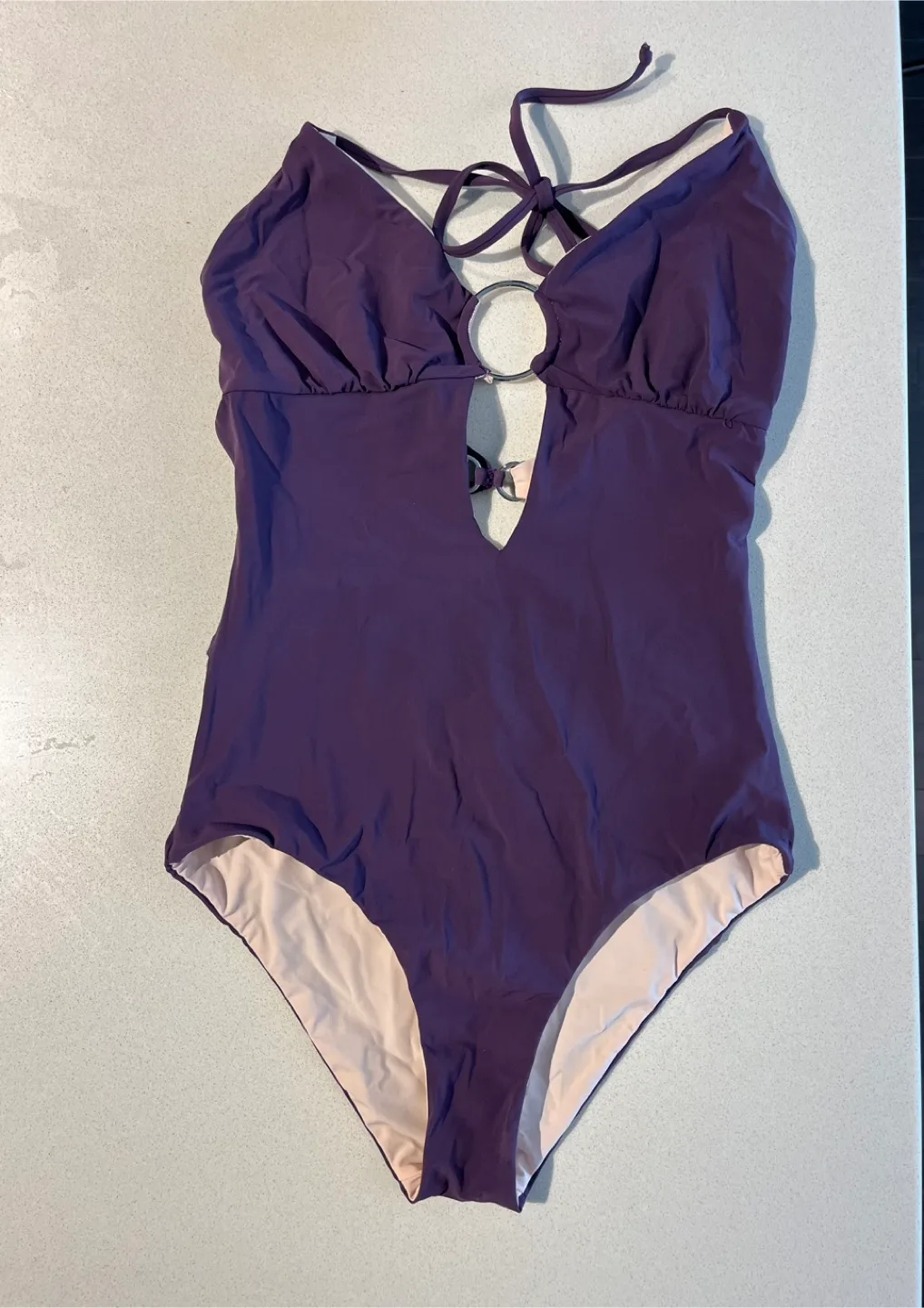 Bran new Purple Swimsuit thumbnail