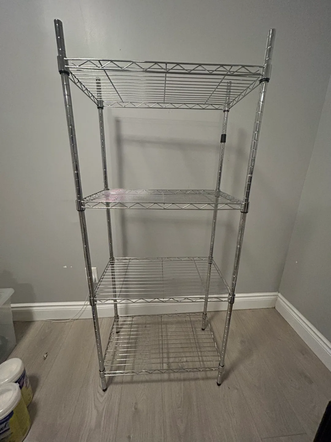 Chrome Wire Shelving Unit thumbnail