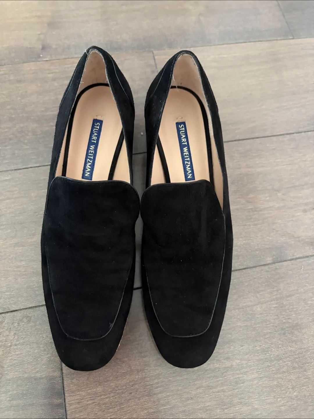 Stuart Weitzman Suede Loafers thumbnail