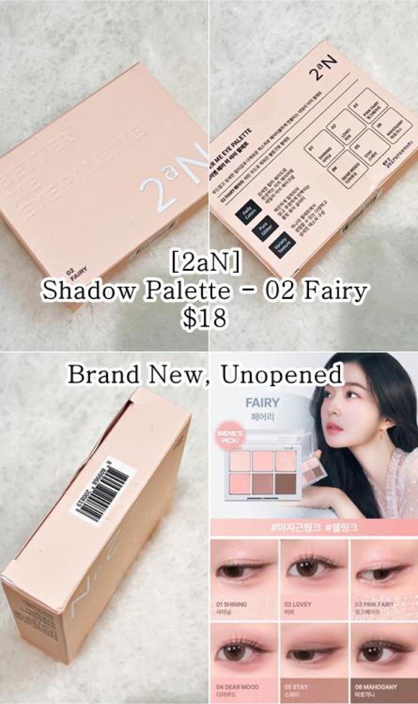 [brand new] 2aN - shadow palette 02 fairy