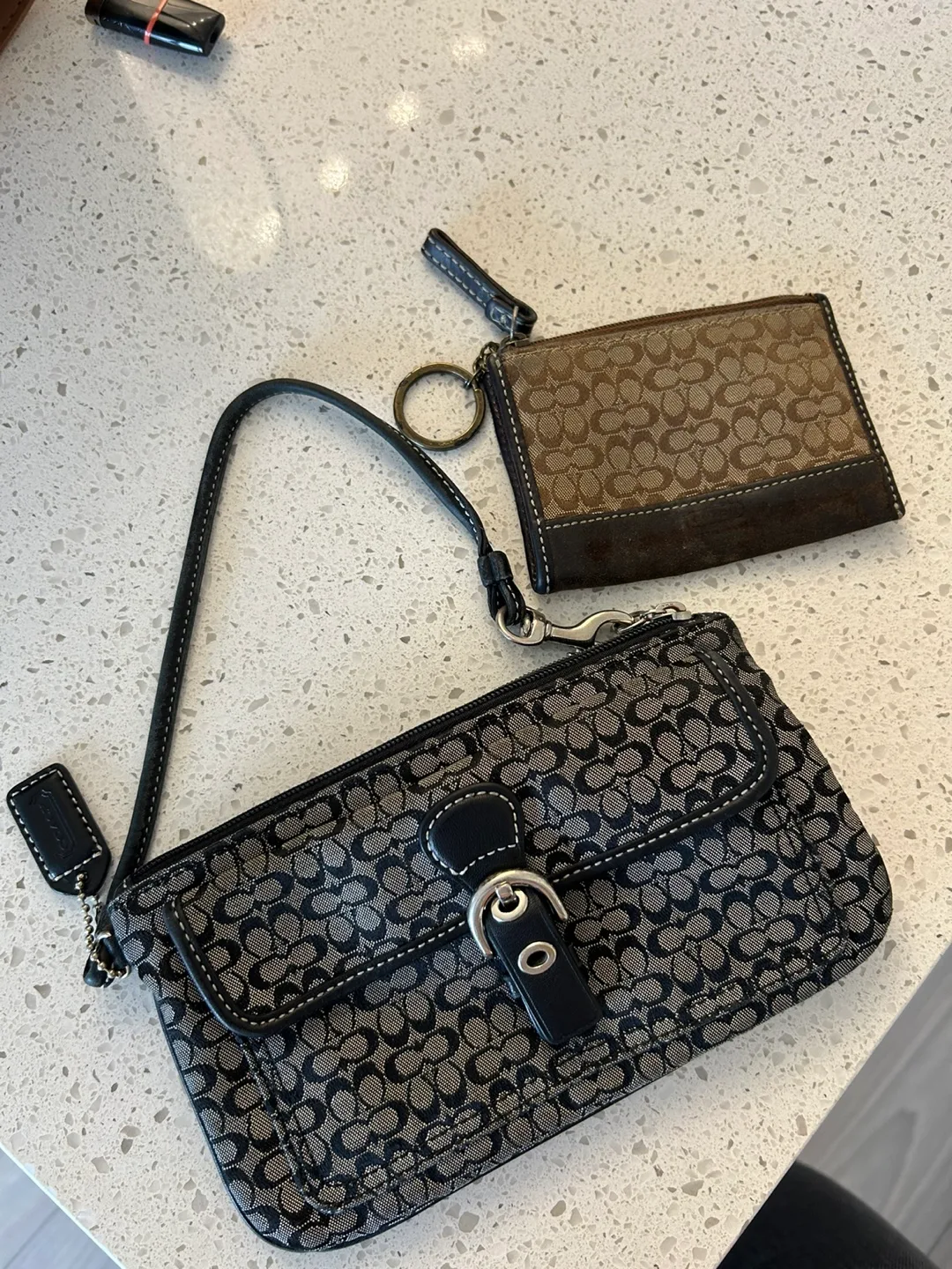 Coach Handbag & Cardholder Set thumbnail
