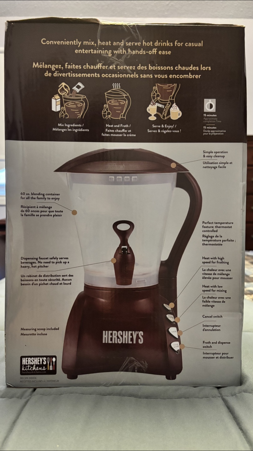 Hershey's Hot Beverage Machine - photo 4