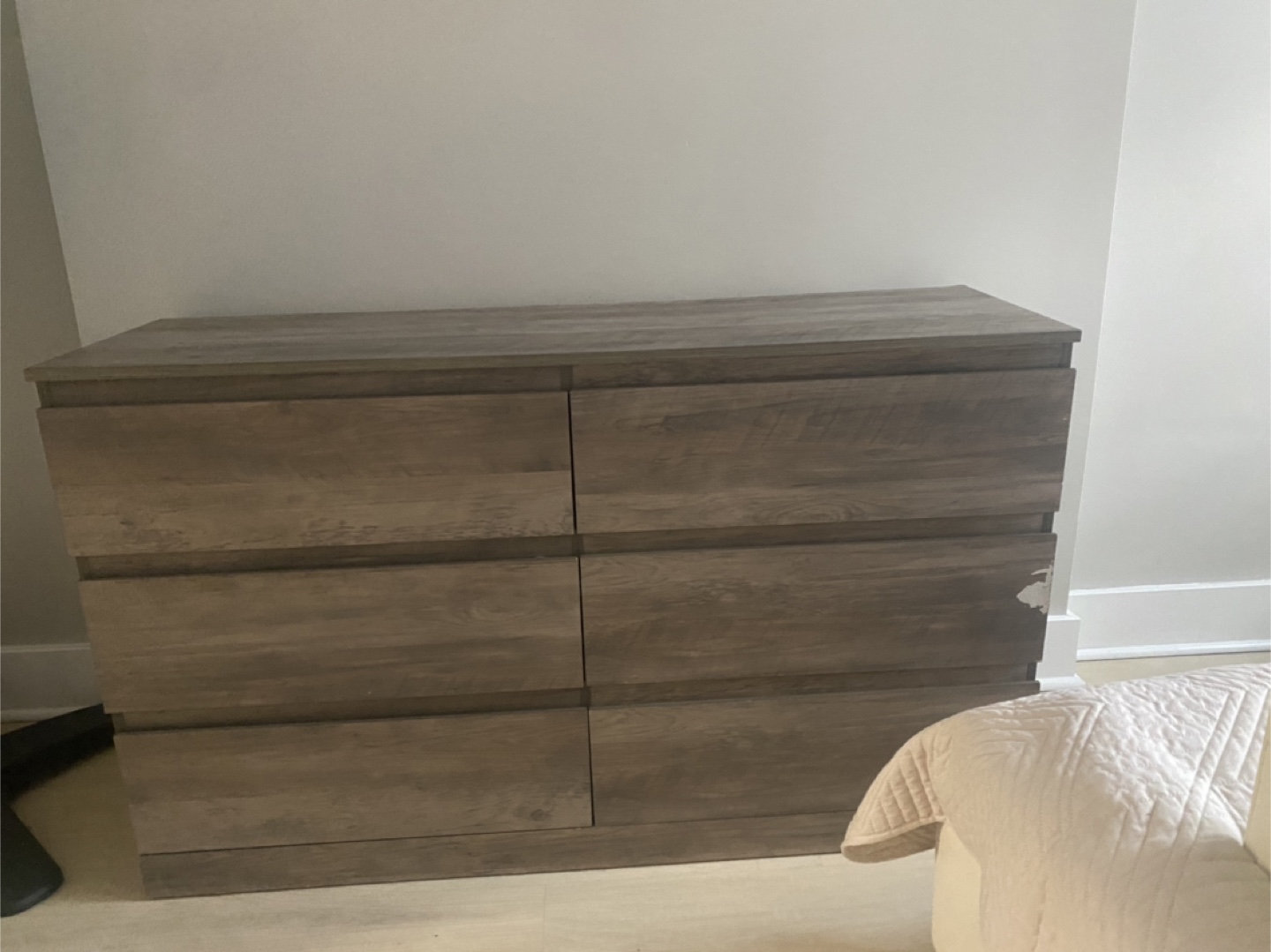 Wooden Dresser with Drawers