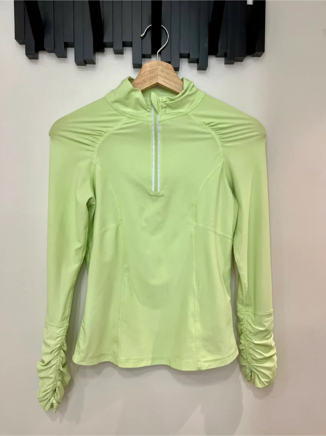 Green athletic top thumbnail