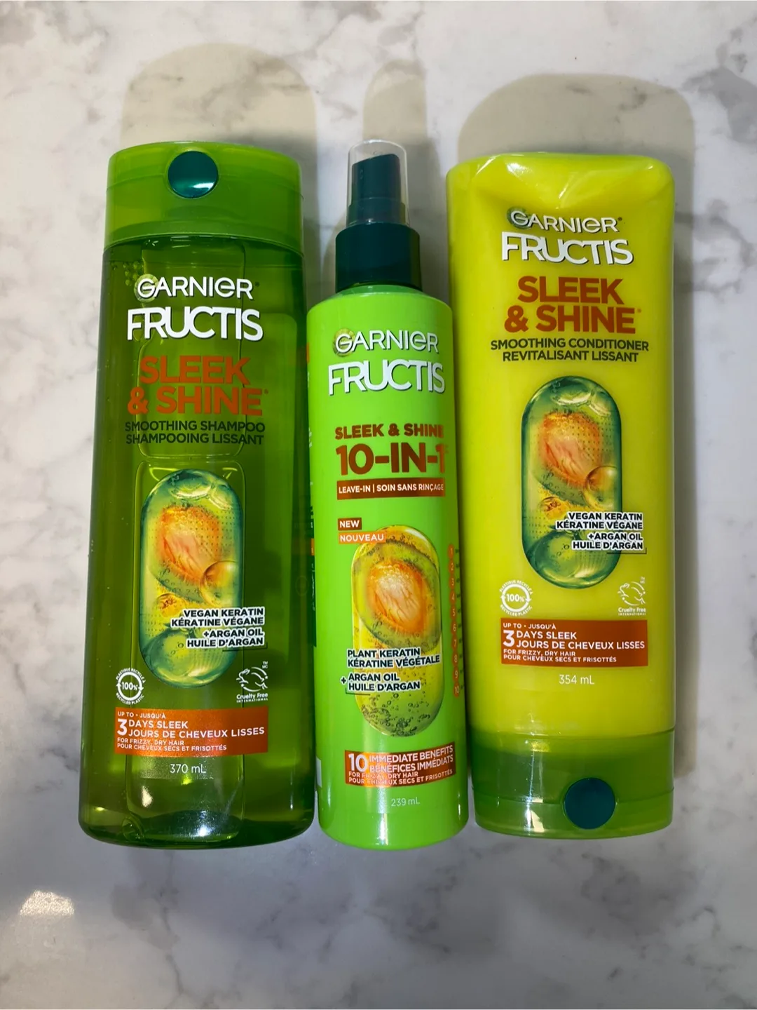Garnier Fructis Sleek & Shine Hair Products thumbnail