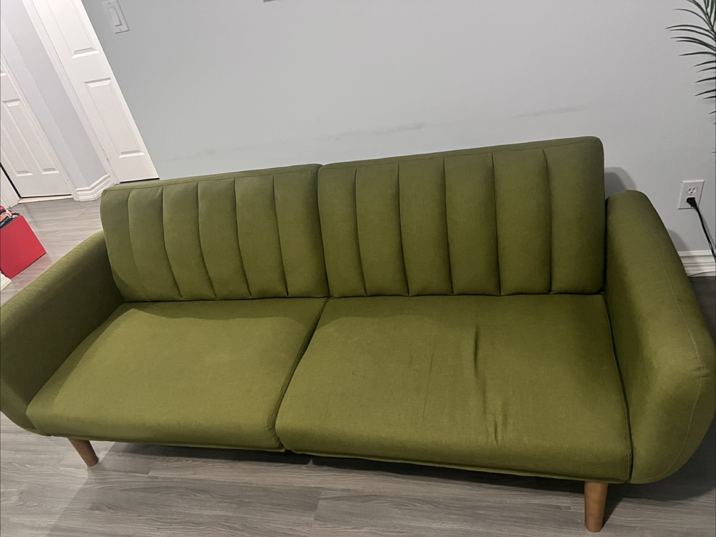Moving Sale - Green Sofa - photo 4