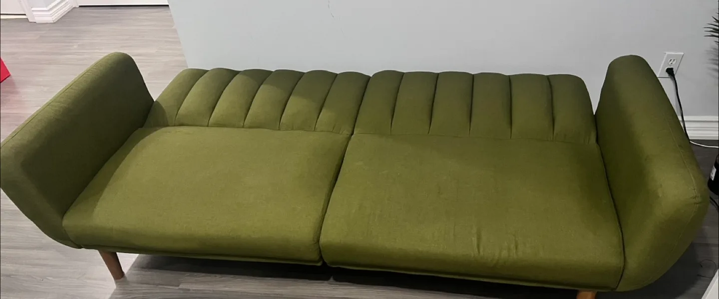 Moving Sale - Green Sofa image indicator(7)