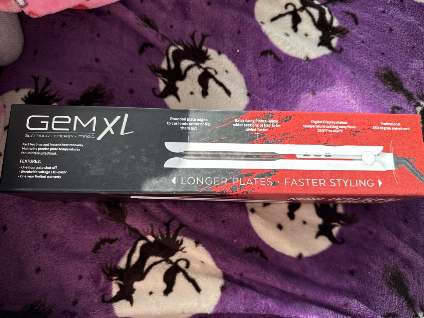GemXL 5" Long Plate Flat Iron - photo 2