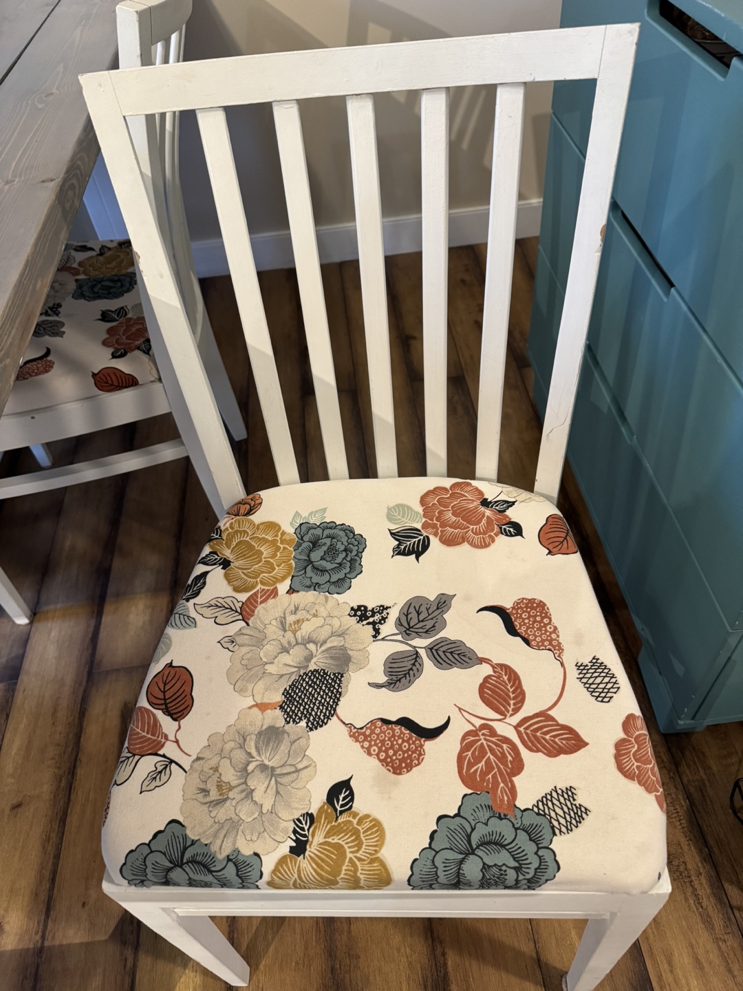 Wooden dining table and chairs - photo 5