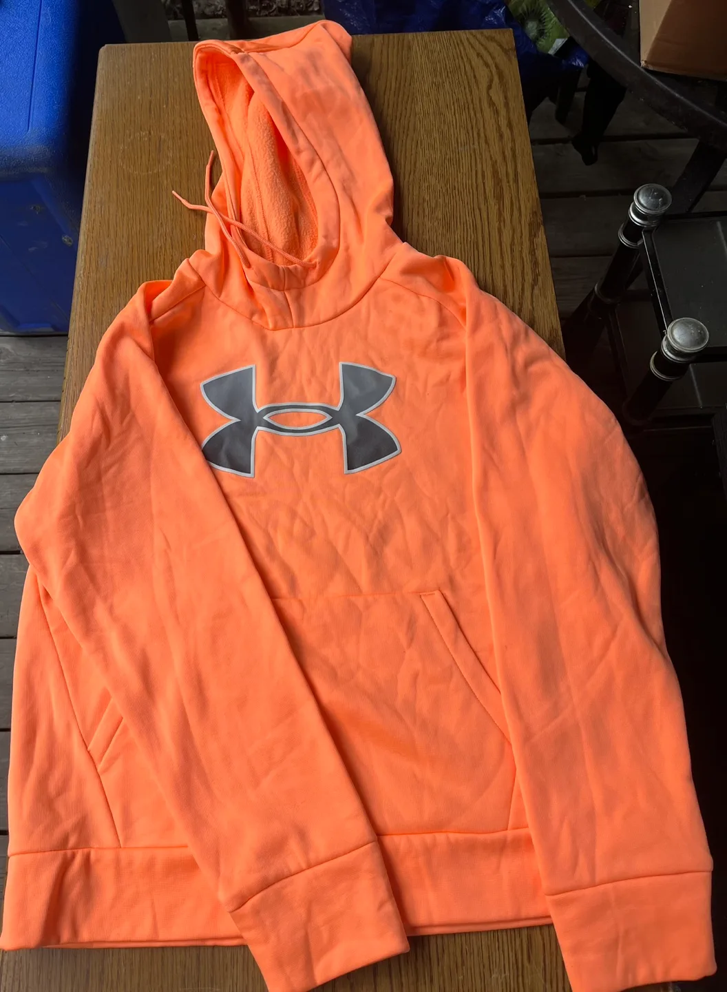 Under Armour Orange Hoodie thumbnail