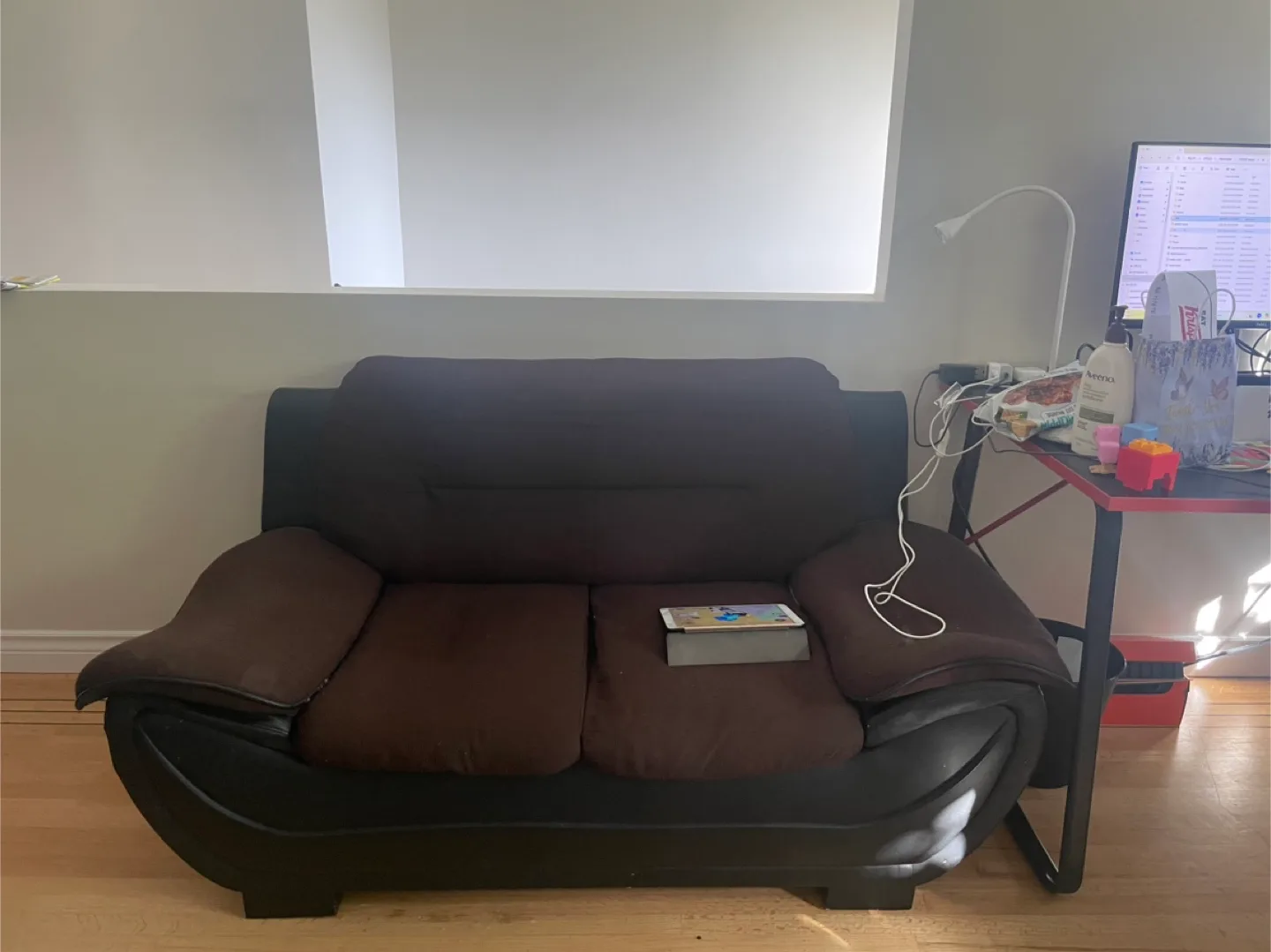 Brown Loveseat thumbnail