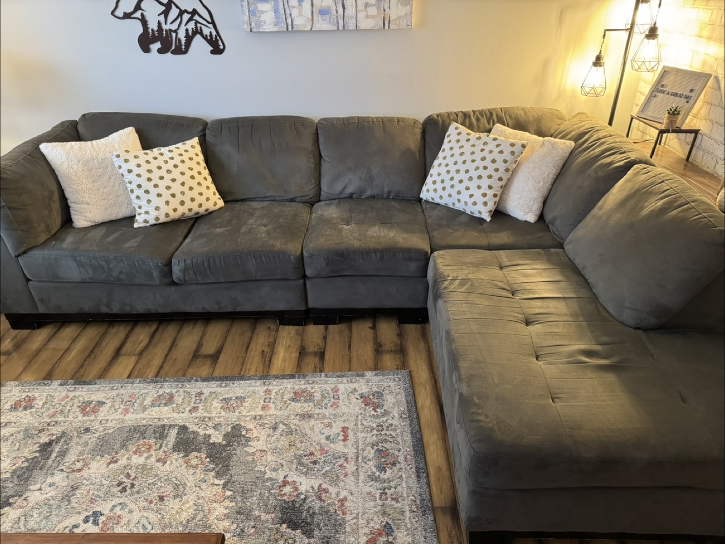 Grey Sectional Sofa
