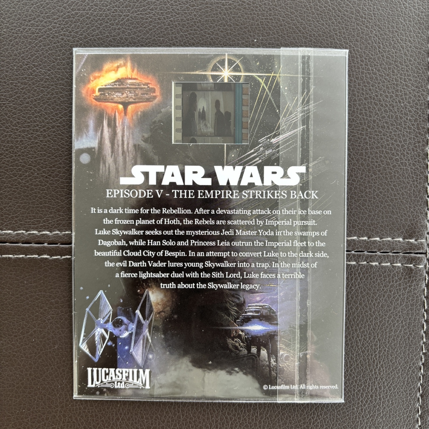 Star Wars Episode V Movie Cell Collectible - photo 3