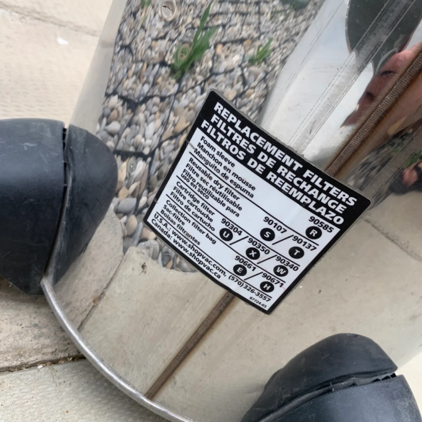 Shop-Vac Wet/Dry Vacuum image indicator(2)