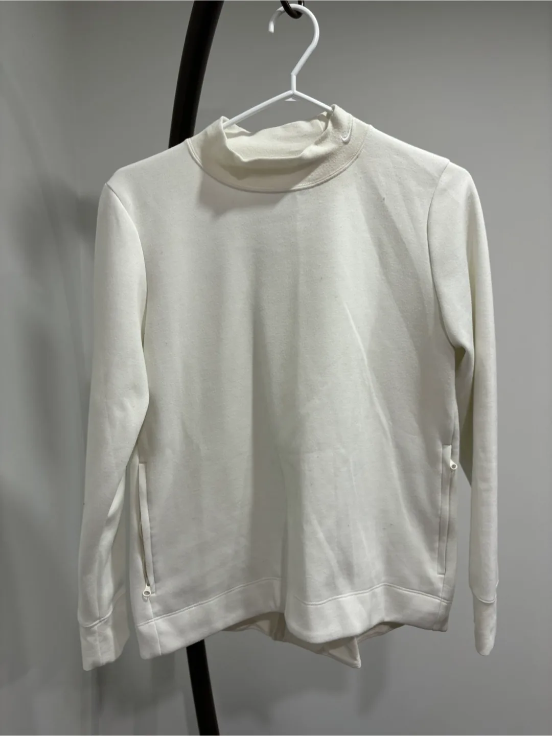 Nike Dri-Fit White Sweatshirt thumbnail