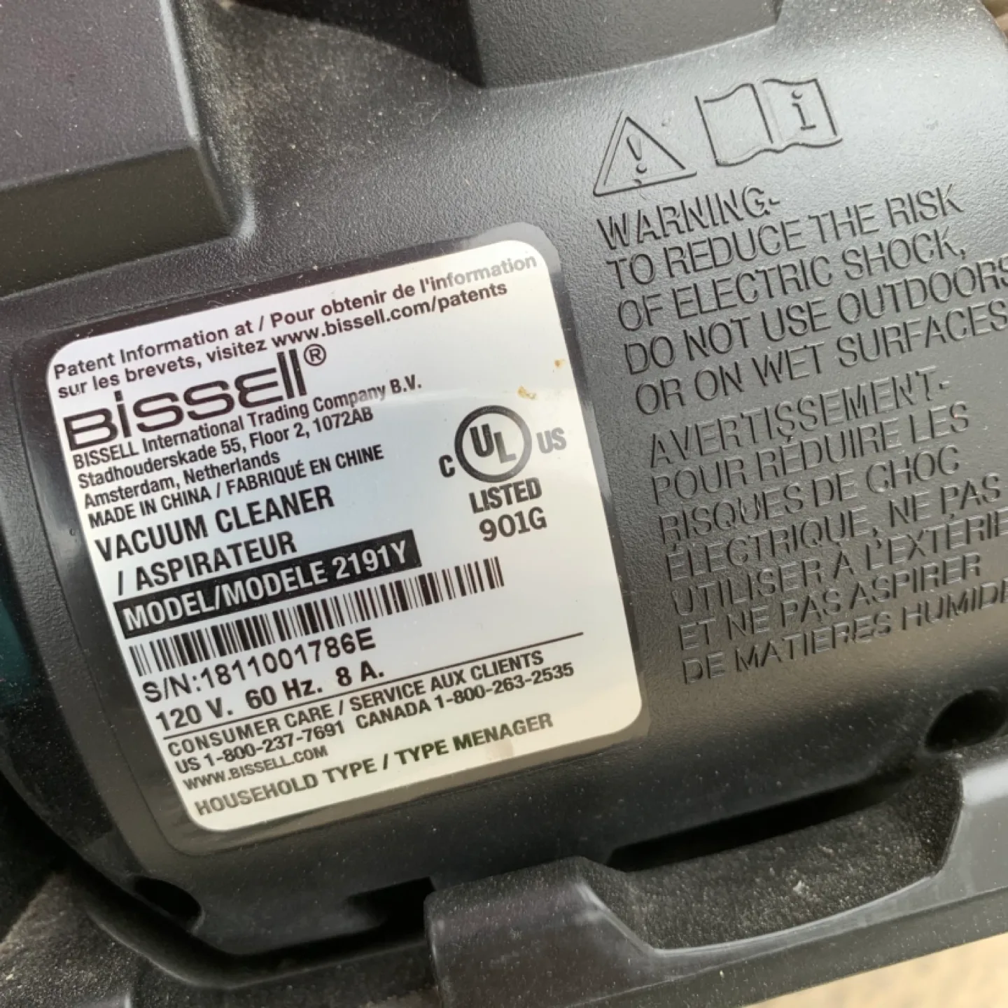 Bissell PowerForce Vacuum Cleaner image indicator(5)