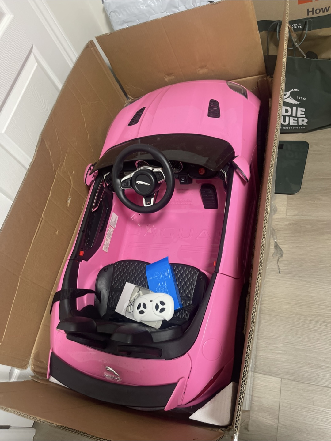 Costway Jaguar F-Type SVR Ride-On Car - photo 2