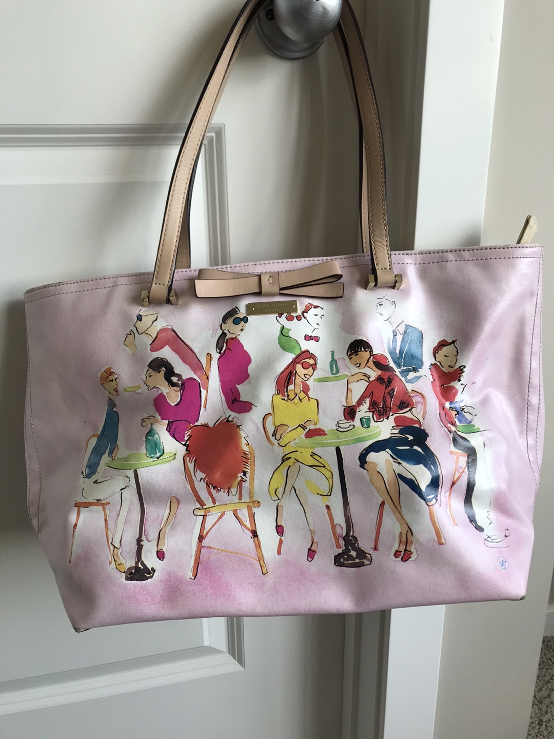Kate Spade Pink Tote Bag