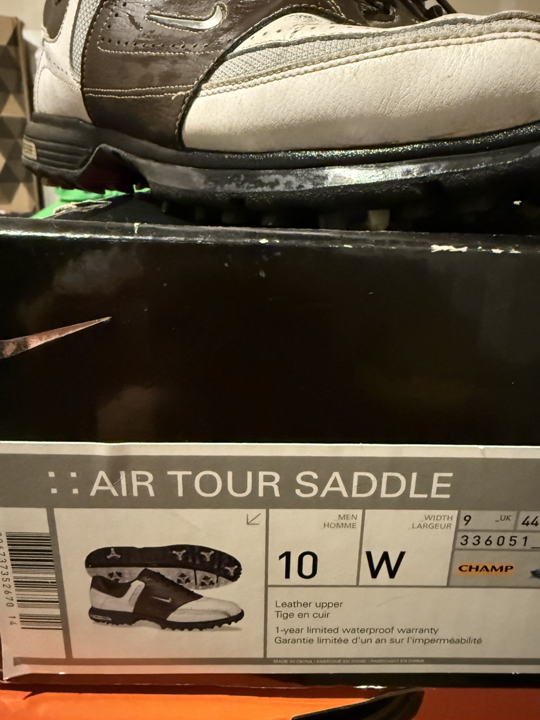 Nike Air Golf Shoes Men 10W for $15 - photo 2