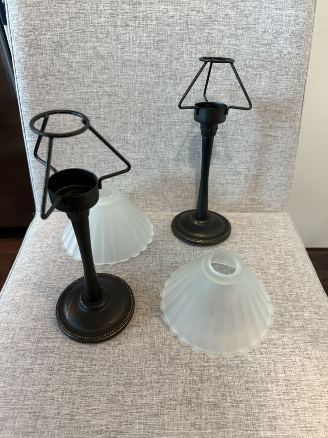 Candle Holder Set with LED Candles - photo 2