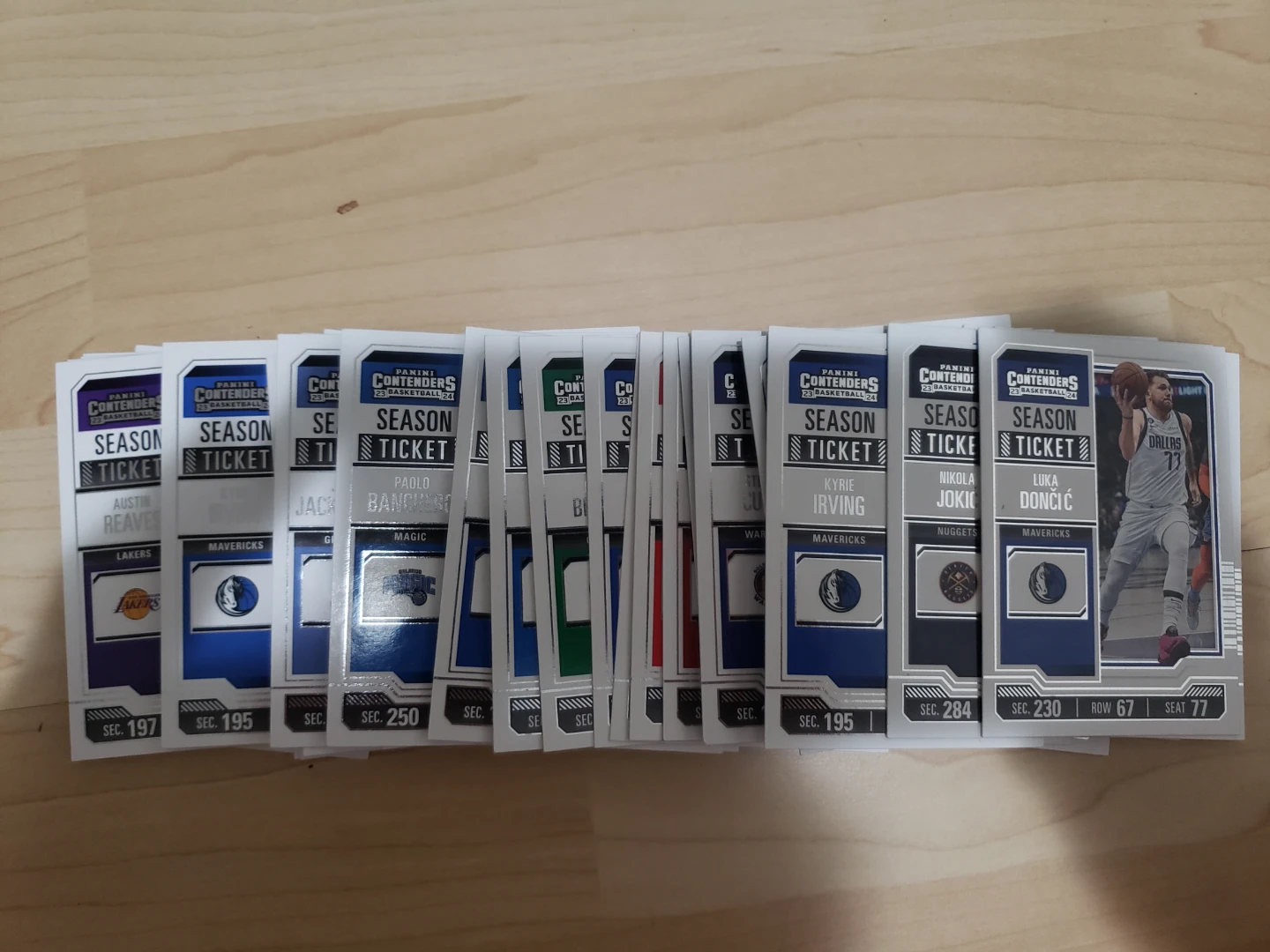Panini Contenders Season Ticket Basketball Cards - Lot of 25 🏒
